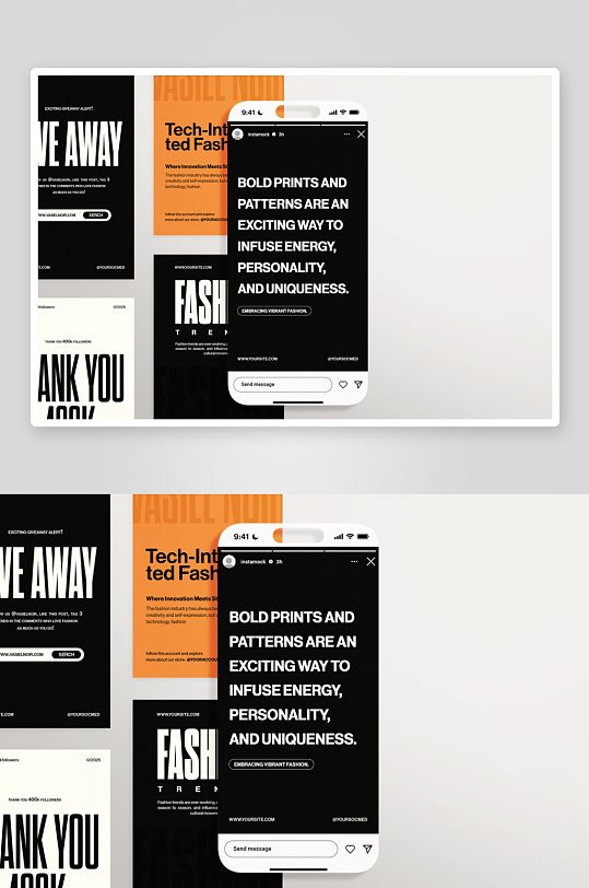 手机样机mockup分层素材-众图网