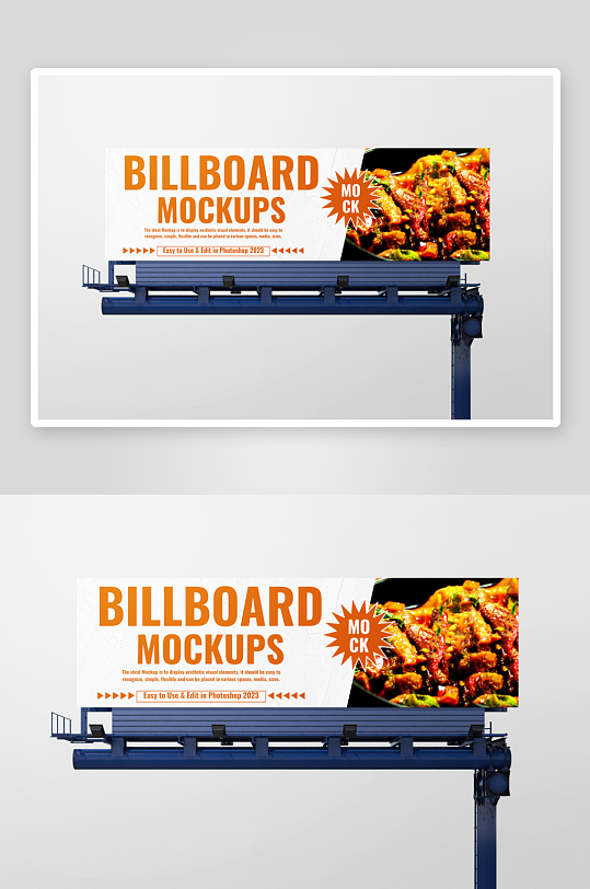 户外广告样机mockup分层素材-众图网