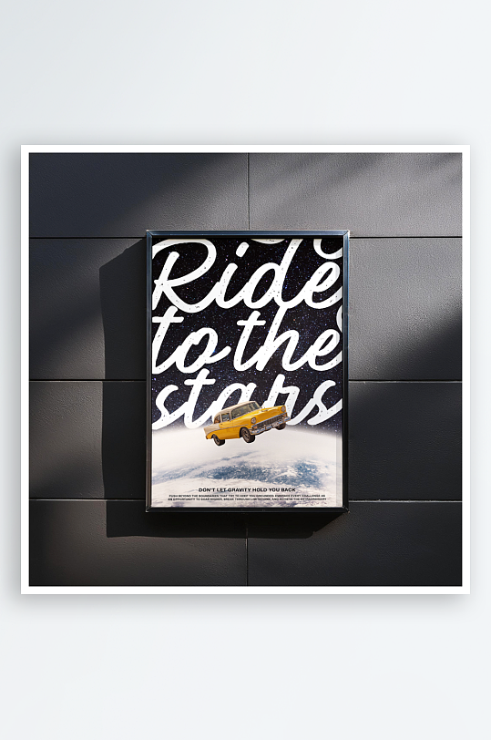 广告传单展示样机mockup分层素材-众图网