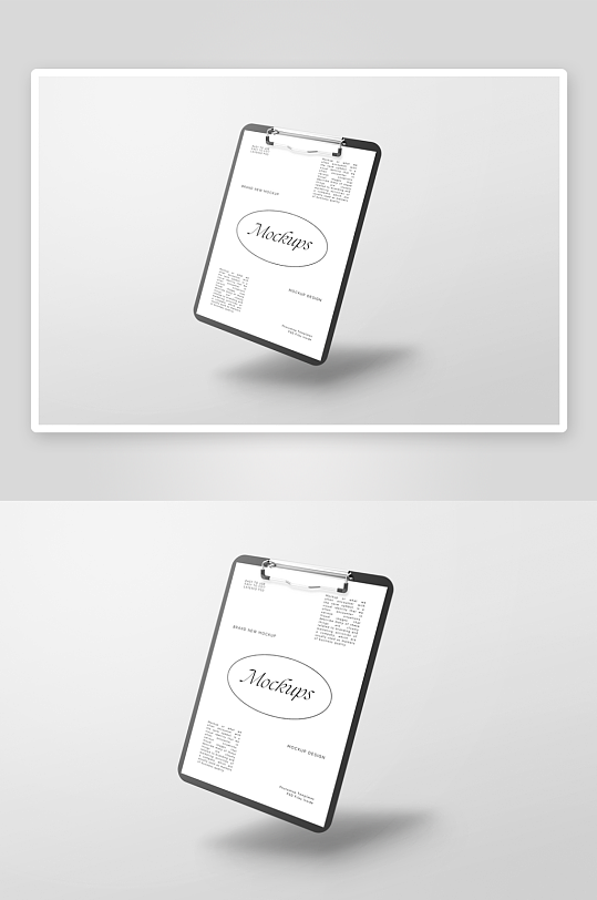 传单广告样机mockup分层素材-众图网