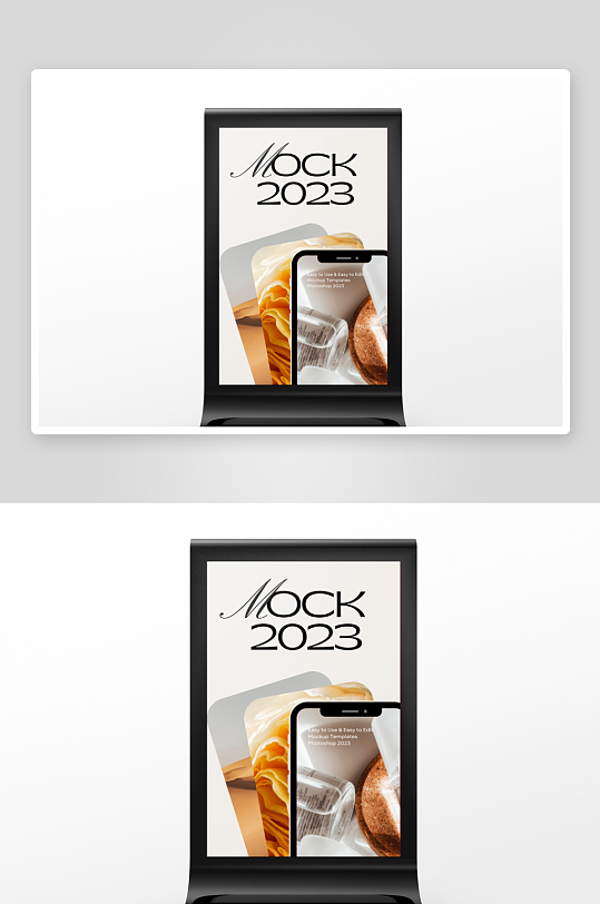 户外广告样机mockup分层素材-众图网