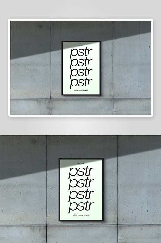 广告传单展示样机mockup分层素材-众图网