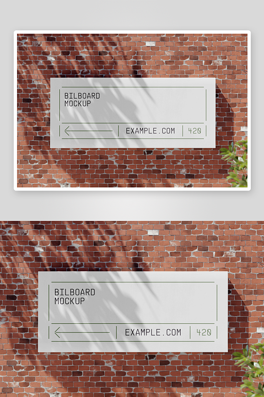 广告传单展示样机mockup分层素材-众图网