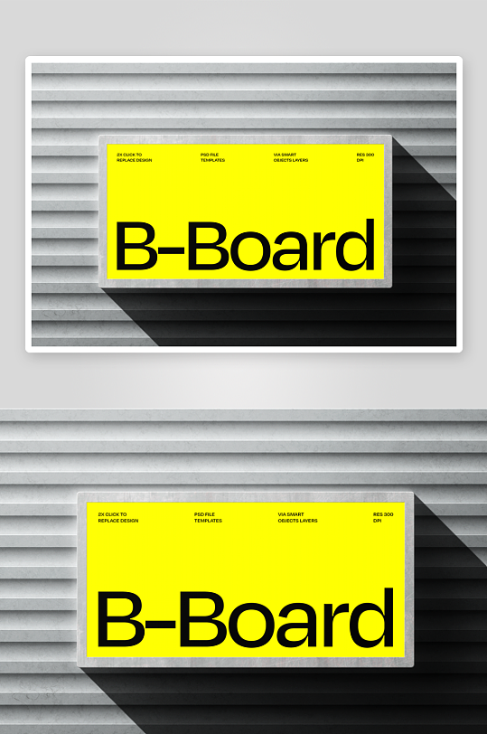 广告传单展示样机mockup分层素材-众图网