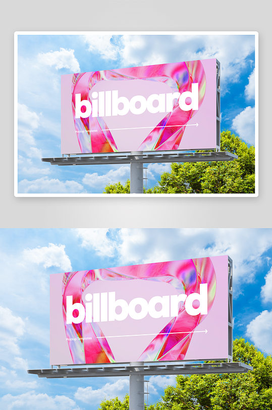 户外广告样机mockup分层素材-众图网