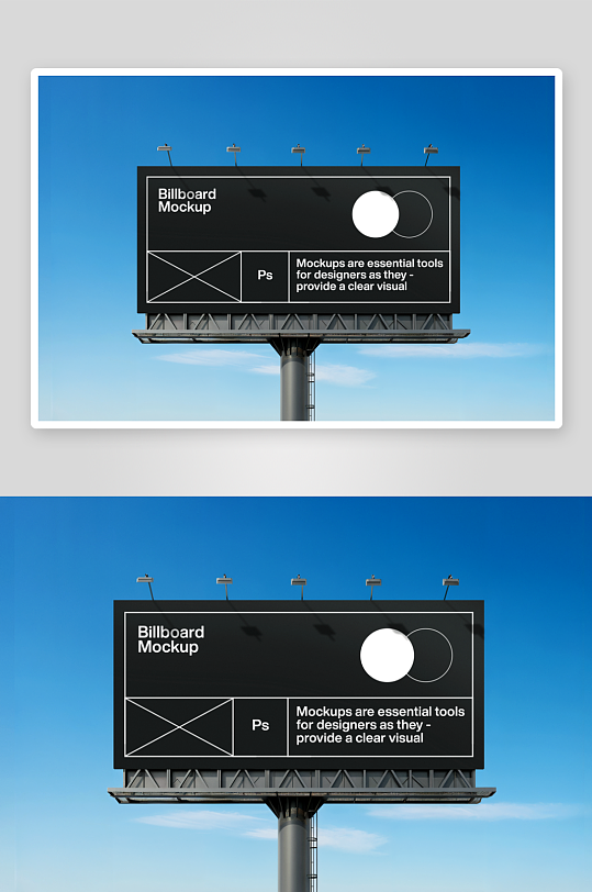 户外广告样机mockup分层素材-众图网