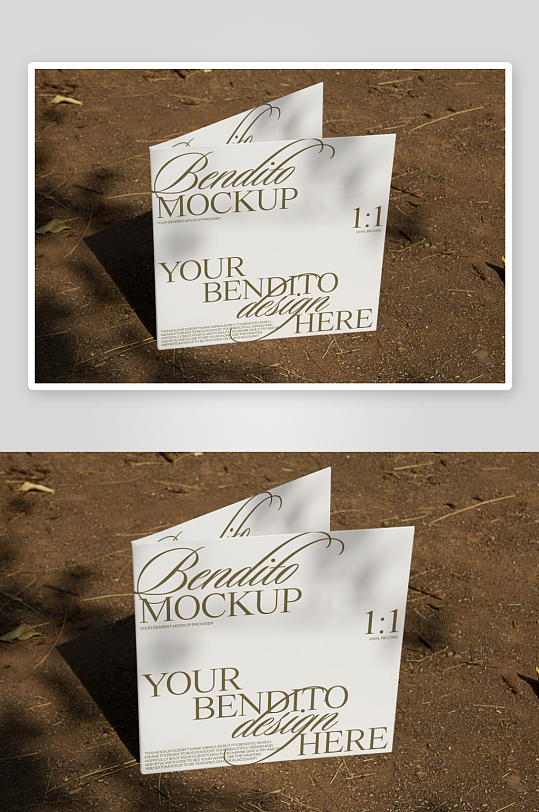 广告传单样机mockup分层素材-众图网