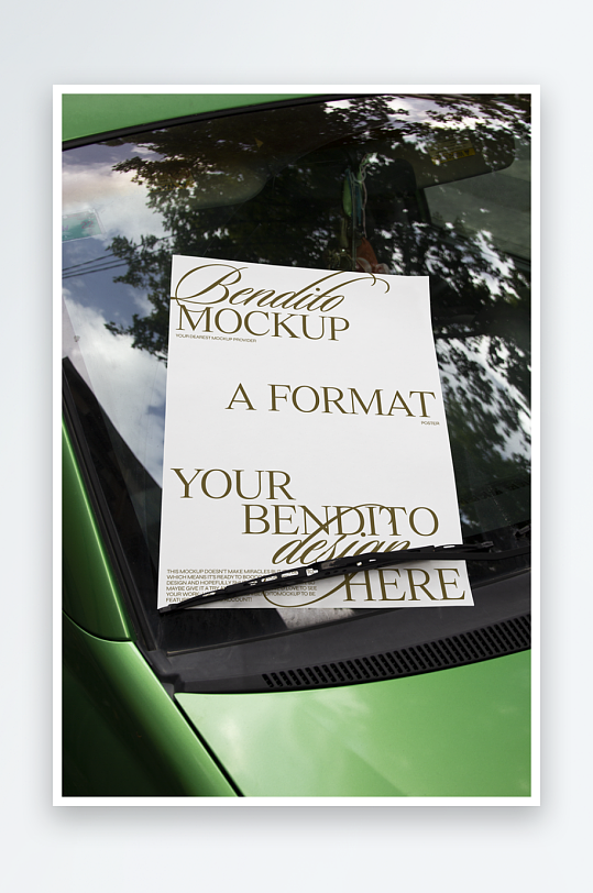 广告传单样机mockup分层素材-众图网