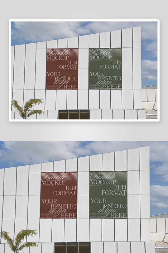 户外广告样机mockup分层素材-众图网