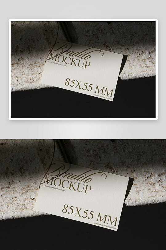 广告卡片传单样机mockup分层素材-众图网