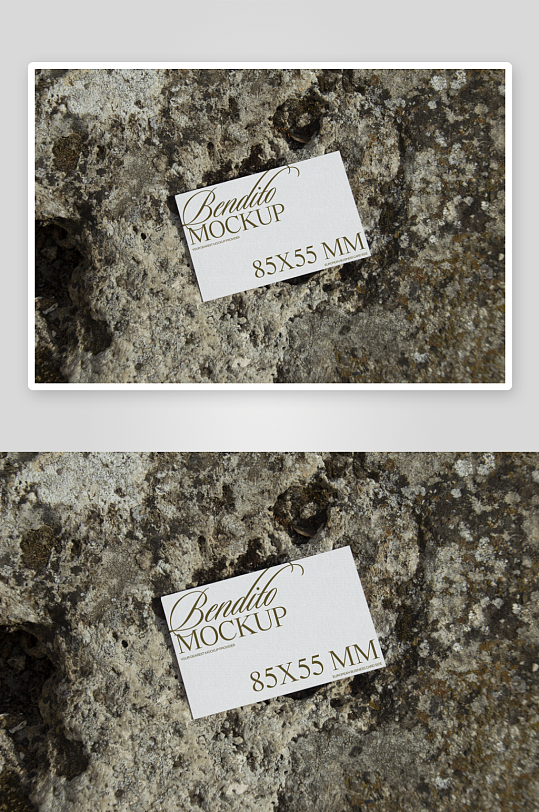 广告卡片传单样机mockup分层素材-众图网