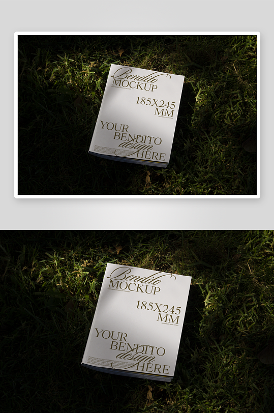 广告卡片传单样机mockup分层素材-众图网