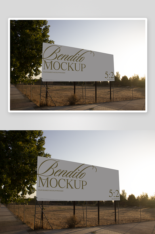 户外广告样机mockup分层素材-众图网