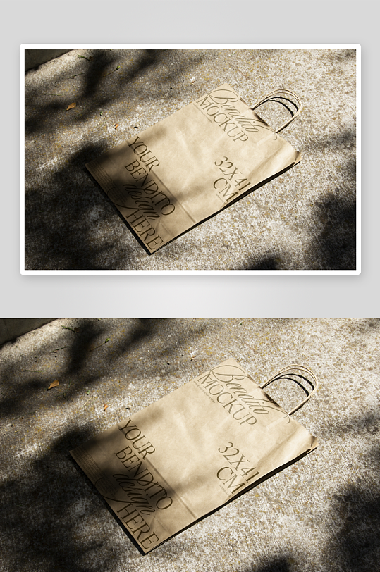 手提袋样机mockup分层素材-众图网