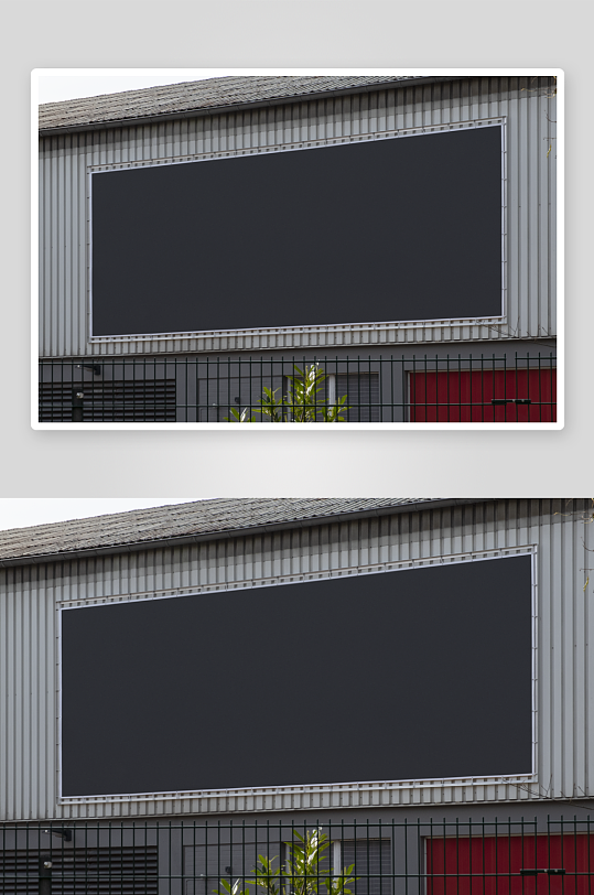 大型户外广告样机mockup分层素材-众图网