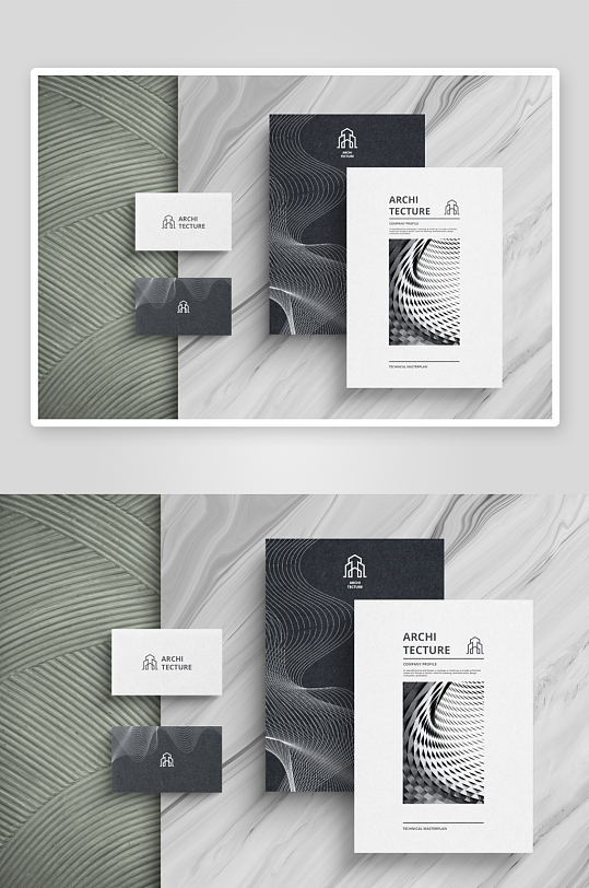 广告传单样机mockup分层素材-众图网