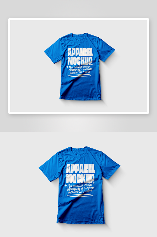 T恤样机mockup分层素材-众图网