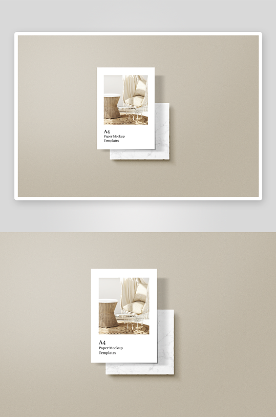 传单广告海报样机mockup分层素材-众图网