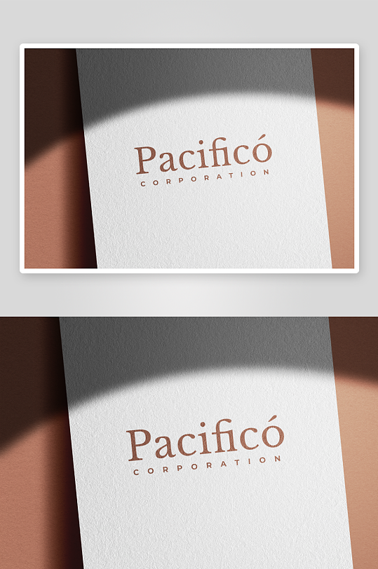 烫金LOGO样机mockup分层素材-众图网