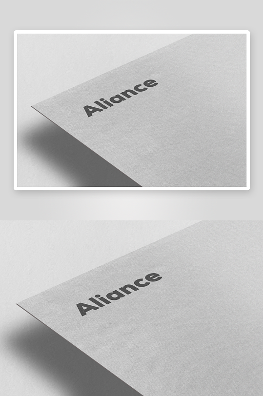 烫金LOGO样机mockup分层素材-众图网