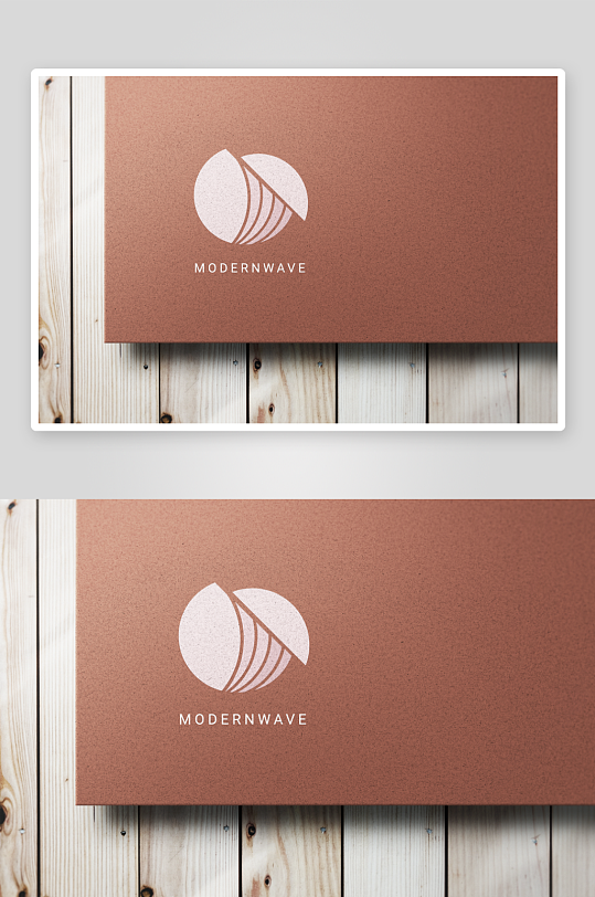 高级烫金LOGO样机mockup分层素材-众图网