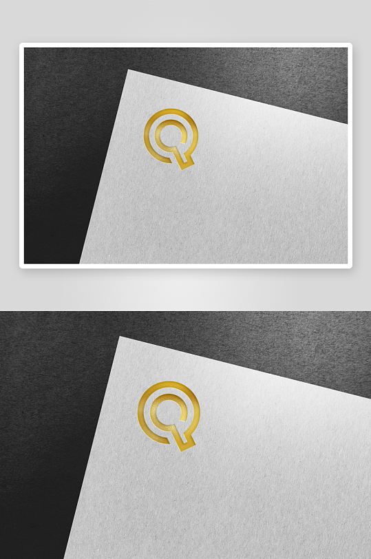 时尚高级LOGO样机mockup分层素材-众图网