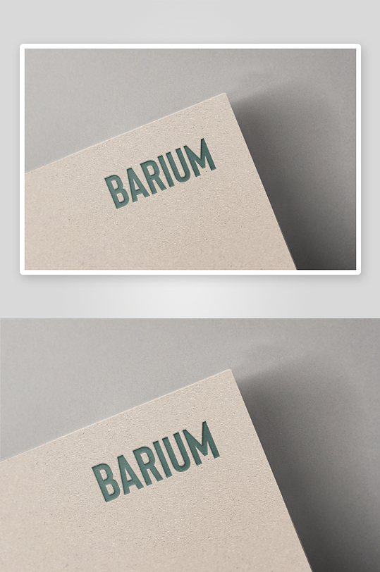 时尚高级LOGO样机mockup分层素材-众图网