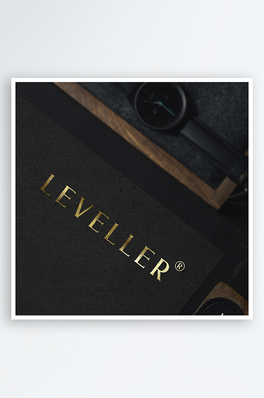 时尚高级LOGO样机mockup分层素材-众图网