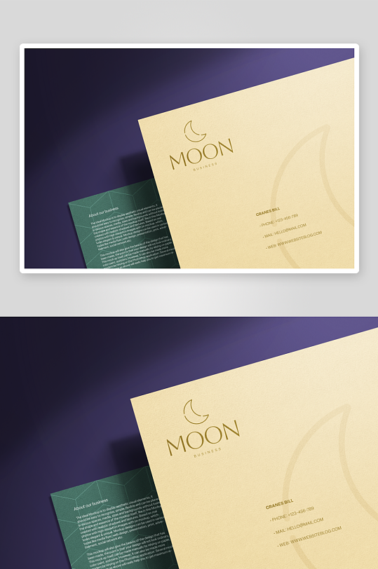 时尚高级LOGO样机mockup分层素材-众图网