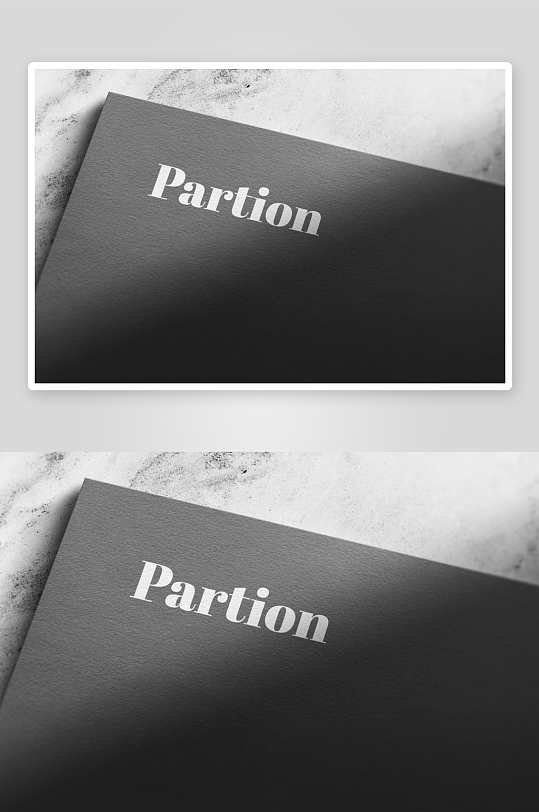 时尚高级LOGO样机mockup分层素材-众图网