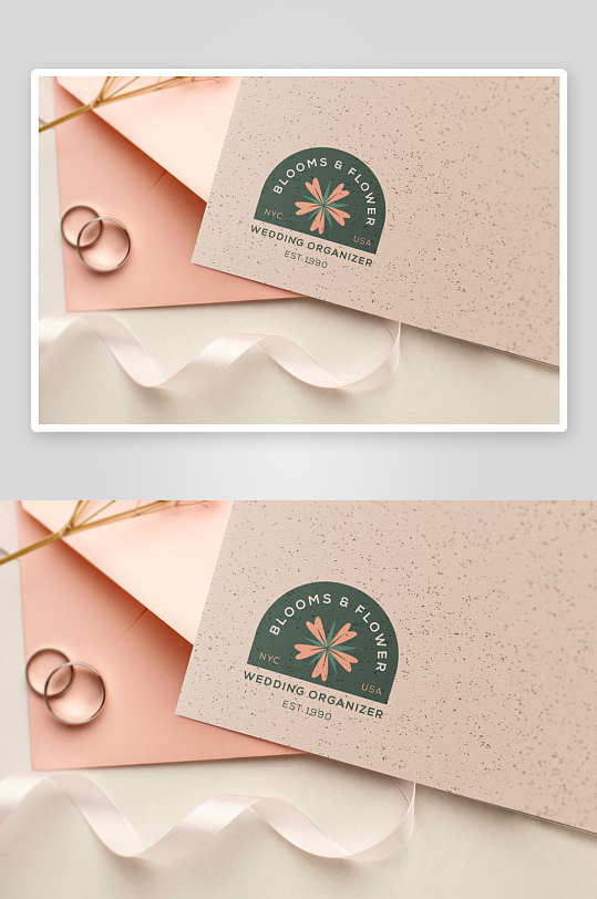 时尚高级LOGO样机mockup分层素材-众图网