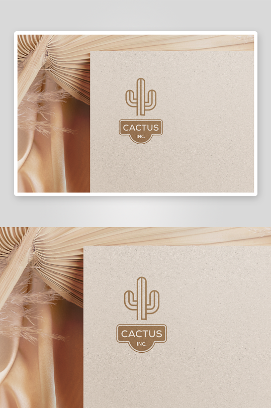 时尚高级LOGO样机mockup分层素材-众图网