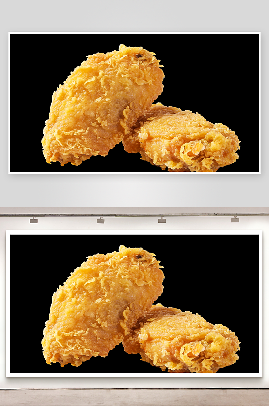 炸鸡翅美食烹饪食材香-众图网