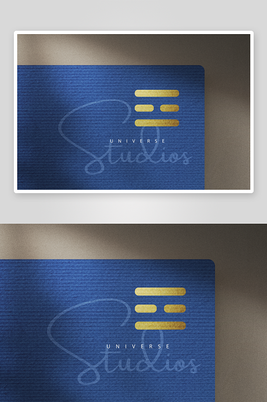 高档LOGO图标样机mockup分层素材-众图网