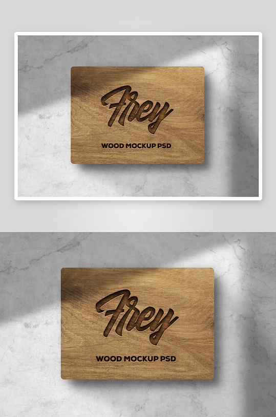 高级LOGO图标样机mockup分层素材-众图网