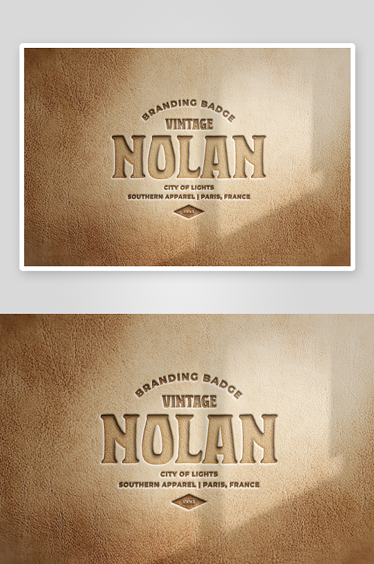 高级LOGO图标样机mockup分层素材-众图网