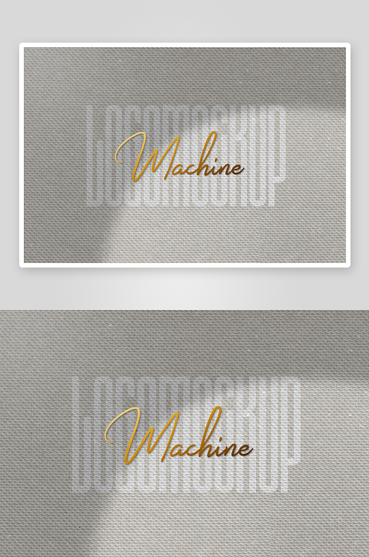 高级LOGO图标样机mockup分层素材-众图网