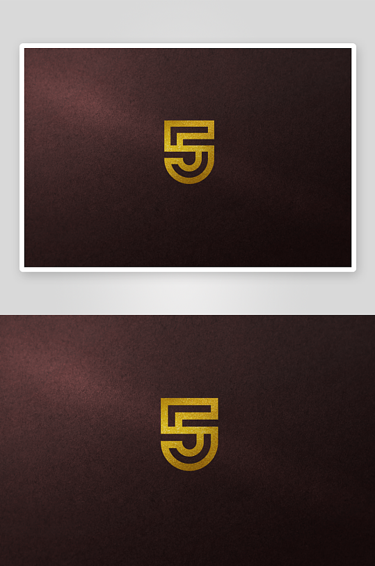 高级LOGO图标样机mockup分层素材-众图网