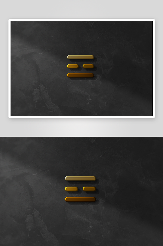 烫金LOGO图标样机mockup分层素材-众图网