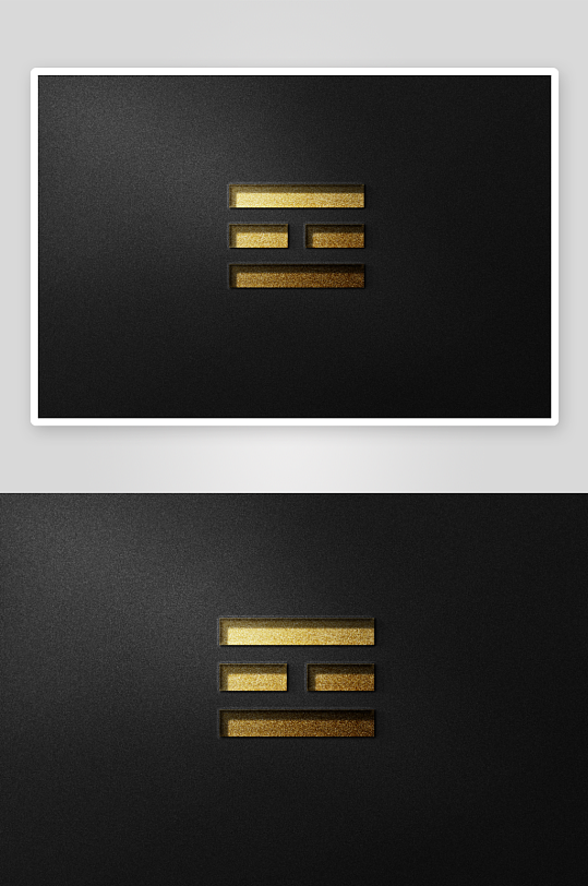 烫金LOGO图标样机mockup分层素材-众图网