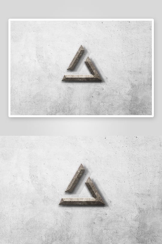 烫金LOGO图标样机mockup分层素材-众图网