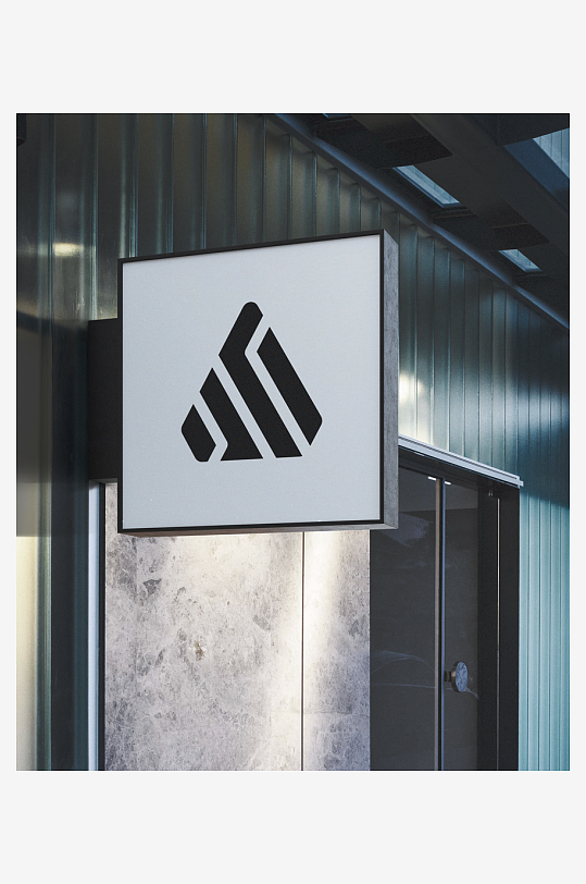 高级LOGO图标样机mockup分层素材-众图网