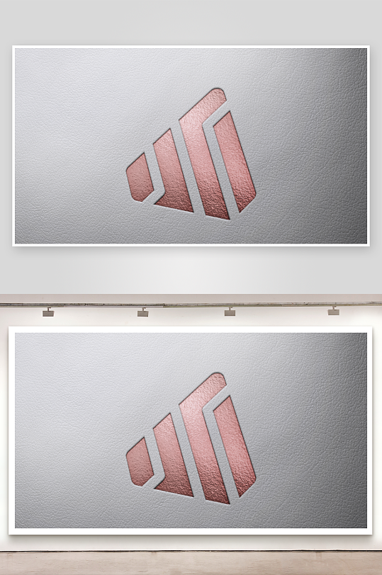 高级LOGO图标样机mockup分层素材-众图网