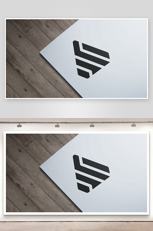 高级LOGO图标样机mockup分层素材-众图网