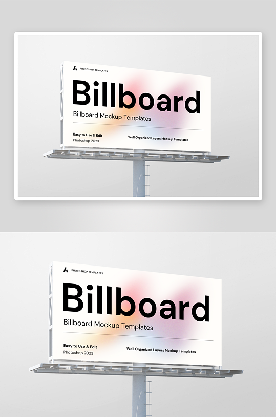 户外广告样机mockup分层素材-众图网
