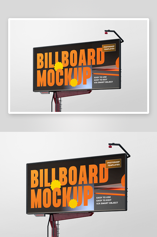 户外广告样机mockup分层素材-众图网