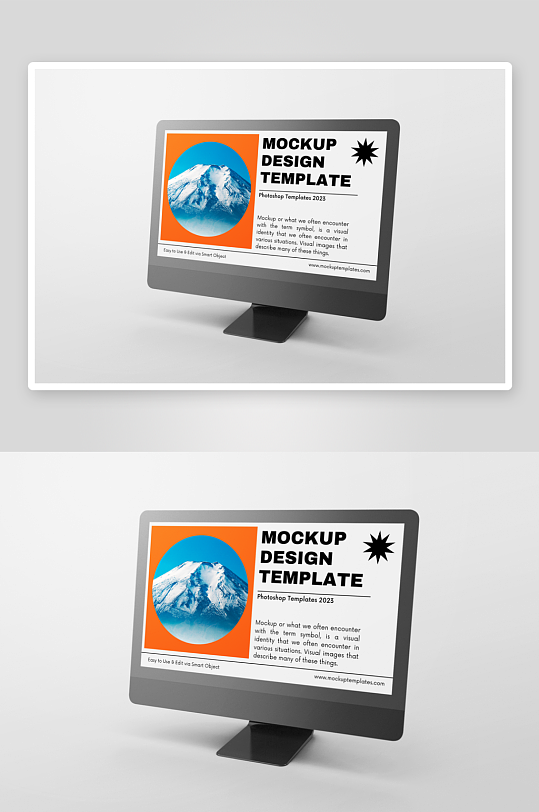 笔记本电脑样机mockup分层素材-众图网