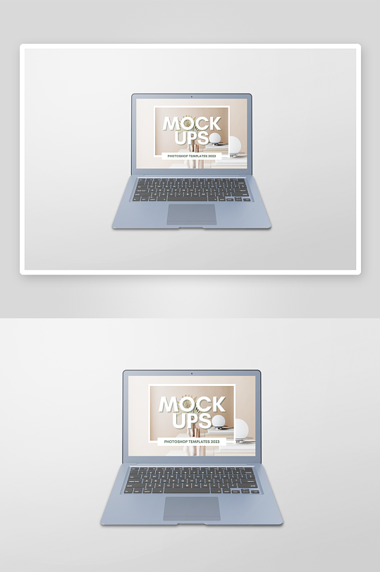 笔记本电脑样机mockup分层素材-众图网