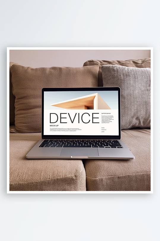 笔记本电脑样机mockup分层素材-众图网