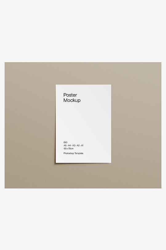 海报传单样机mockup分层素材-众图网